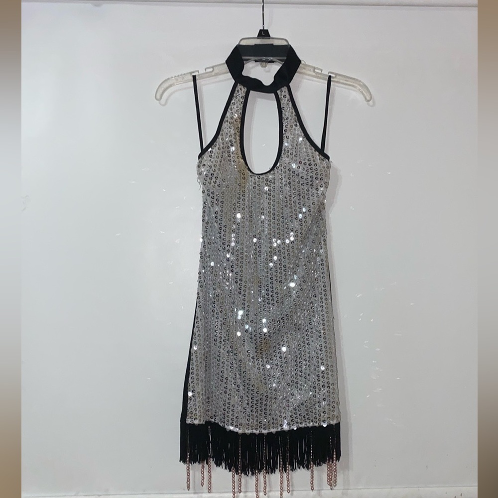 Flapper vintage style dress | Costume attire | Decent condition (some stains)